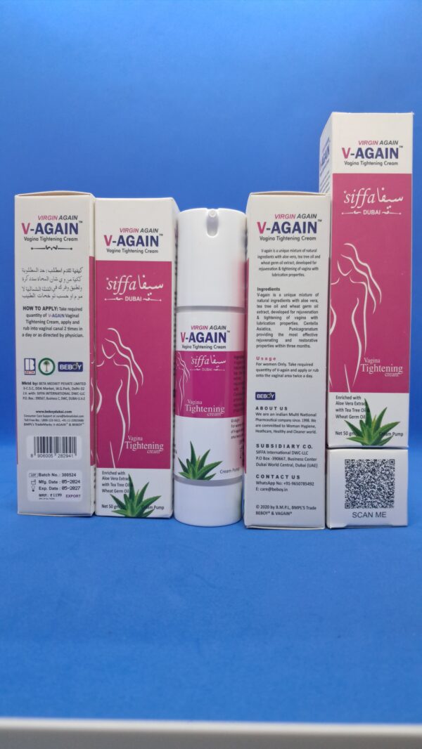 V-AGAIN যোনী পথ / ভ্যাজাইনা টাইটেনিং ক্রিম - Image 9