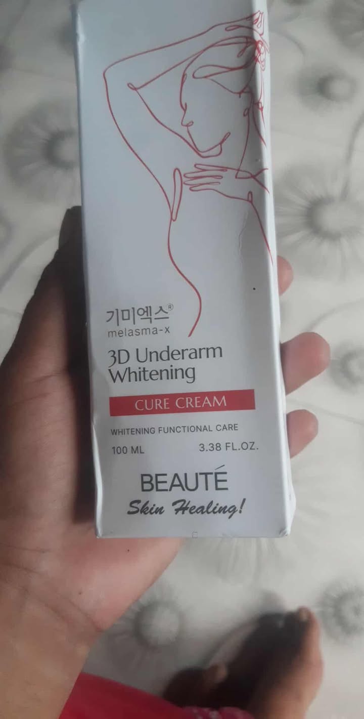 BEAUTE 3D Underarm Whitening Cure Cream 100ml Original Made in KOREA - Image 5
