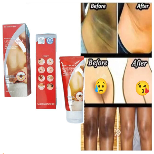 3W Clinic DR. K Underarm Whitening Multi Cream 100gm Original Made in KOREA - Image 4