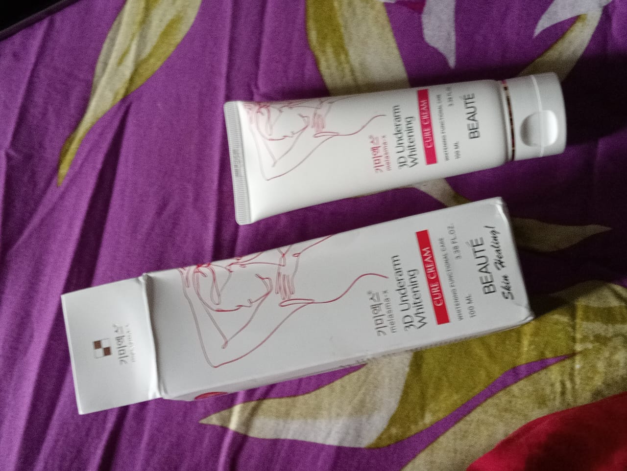 BEAUTE 3D Underarm Whitening Cure Cream 100ml Original Made in KOREA - Image 6